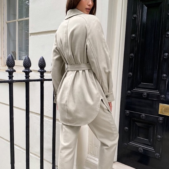 The Group Babaton Balboa Jacket in Cream - Picture 4 of 8